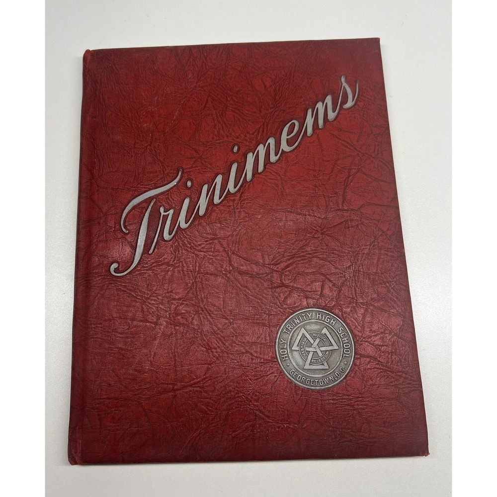 1952 Holy Trinity High School Yearbook Georgetown, DC